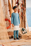 The Harbour Kurta - Arctic Blue