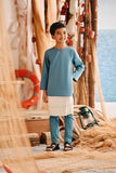 The Harbour Kurta - Arctic Blue