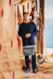 The Harbour Men Kurta - Navy Blue