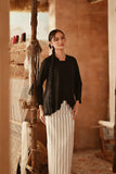 The Asal Kita Women Embellish Kebaya Top - Black