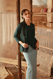 The Asal Kita Women Embellish Kebaya Top - Emerald Green