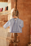 The Asal Kita Babies Embroidered Kebaya Top - Ice Blue