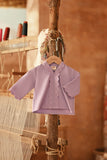 The Asal Kita Babies Embroidered Kebaya Top - Violet Powder