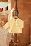 The Asal Kita Babies Embroidered Kebaya Top - Pastel Yellow