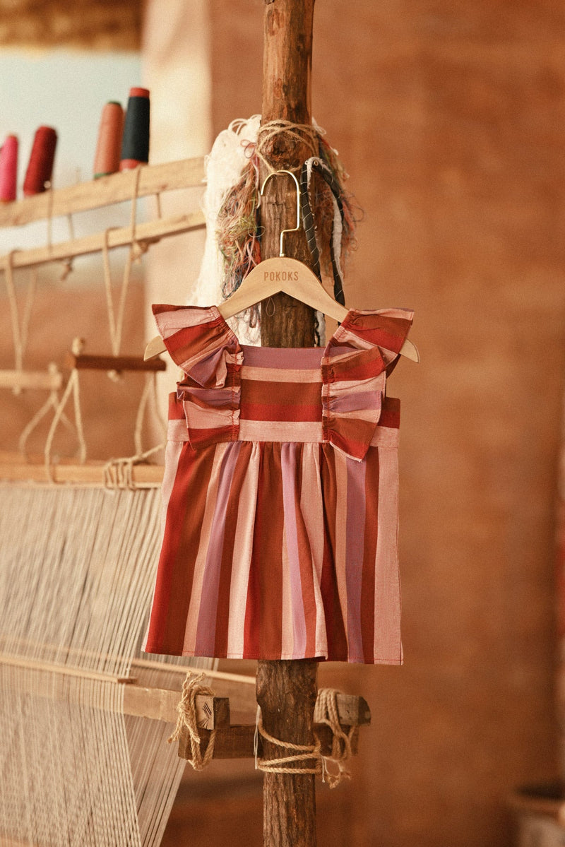 The Asal Kita Babies Dress - Rouge Prestige
