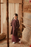 The Asal Kita Lace Skirt - Royal Burgundy