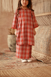 The Asal Kita Folded Skirt - RedMatrix