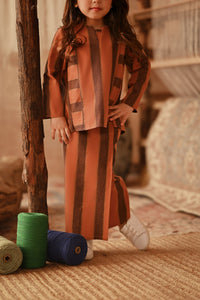 The Asal Kita Folded Skirt - Sunset Wideframe