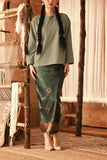 The Asal Kita Women Jacquard Skirt - Garden Aman