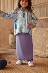 The Asal Kita Lace Skirt - Dusty Purple