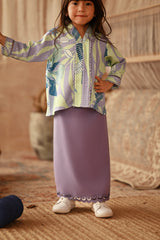 The Asal Kita Lace Skirt - Dusty Purple