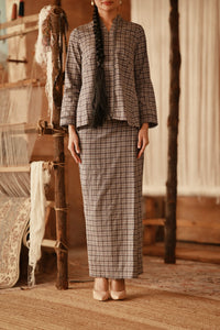 The Asal Kita Women Folded Skirt - Frostgrid