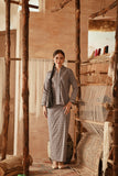 The Asal Kita Women Folded Skirt - Frostgrid