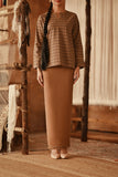 The Asal Kita Women Lace Skirt - Latte