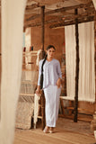 The Asal Kita Women Jacquard Skirt - Lavender Aman