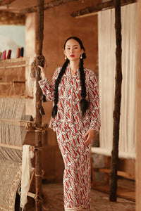 The Asal Kita Women Lace Kebaya Top - Chant