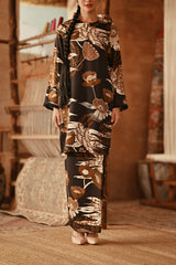 The Asal Kita Women Folded Skirt - Rimba