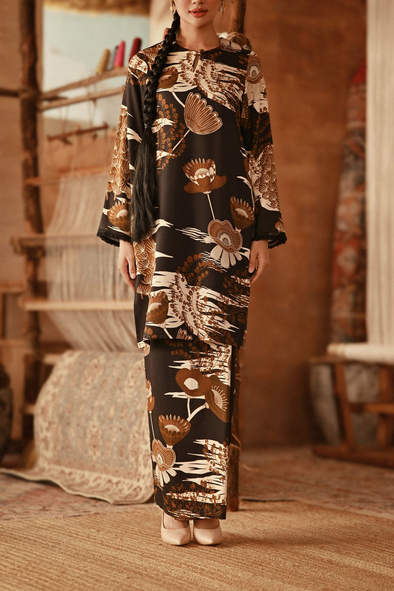 The Asal Kita Women Folded Skirt - Rimba