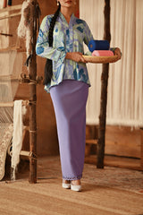 The Asal Kita Women Lace Skirt - Dusty Purple