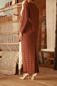 The Asal Kita Women Lace Skirt - Auburn Finebox