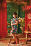 The Fei Yang Layered Sleeve Cheongsam Dress - Mandarin