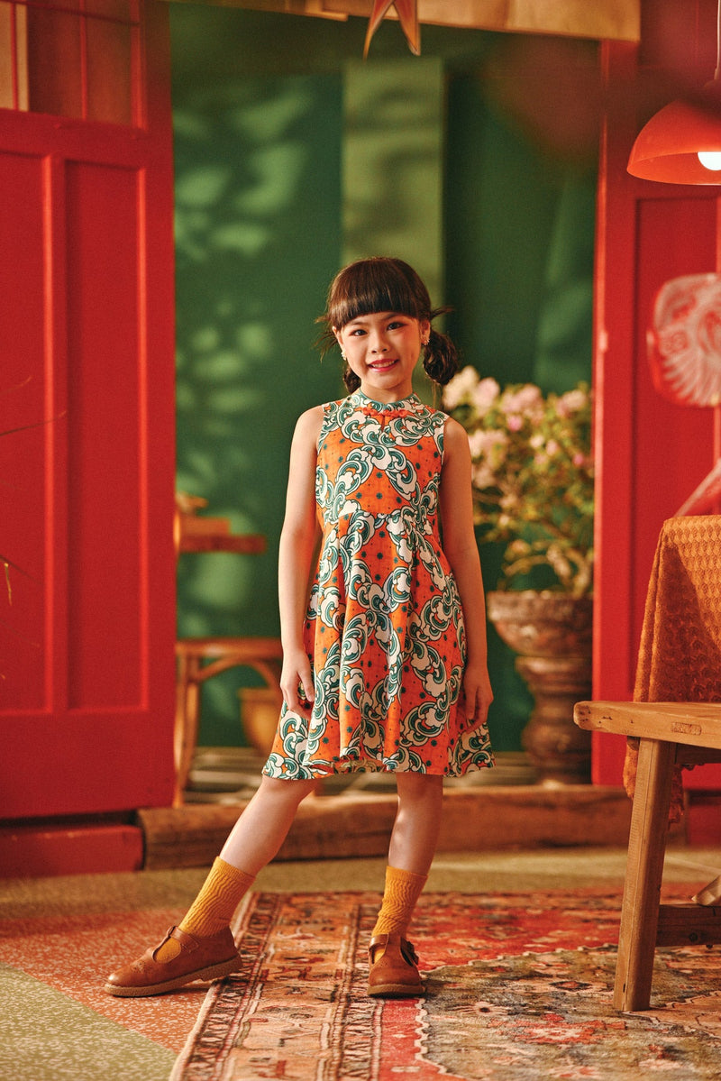 The Fei Yang Sleeveless A-Line Dress - Ancestry