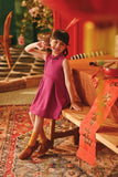 The Fei Yang Sleeveless A-Line Dress - Glam Deep Fuchsia