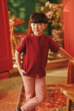 The Fei Yang Classic Knot Oriental Shirt - Maroon