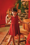 The Fei Yang Sleeveless A-Line Dress - Glam Rumba Red