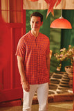 The Fei Yang Men Mandarin Shirt - Tangy