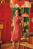 The Fei Yang Women Puff Sleeve Cheongsam Dress - Fusion