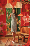 The Fei Yang Women Modern Sleeveless Cheongsam Dress - Bloom Lane