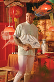 The Fei Yang Men Sleek Sleeve Oriental Shirt - Baby Mint