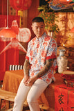 The Fei Yang Men Cord Knot Oriental Shirt - Dynasty