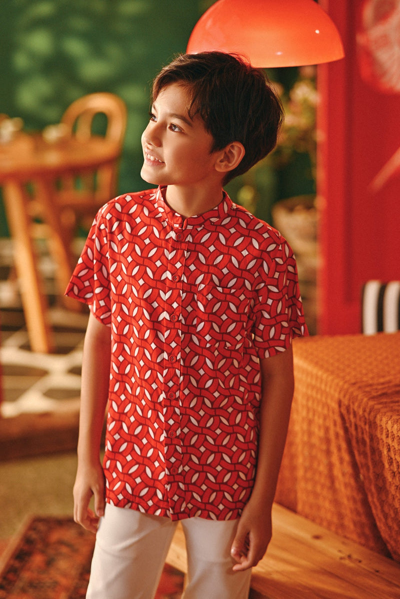 The Fei Yang Mandarin Shirt - Fusion