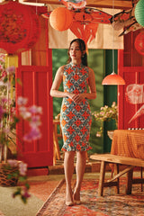 The Fei Yang Women Modern Sleeveless Cheongsam Dress - Ancestry