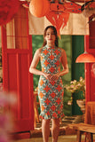 The Fei Yang Women Modern Sleeveless Cheongsam Dress - Ancestry