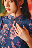 The Fei Yang Women Flutter Sleeves Cheongsam Top - Dream