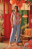 The Everyday Women Palazzo 4.0 - Baby Blue