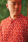 The Fei Yang Men Mandarin Shirt - Fusion