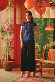 The Fei Yang Women Flutter Sleeves Cheongsam Top - Dream