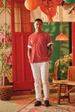 The Fei Yang Men Cord Knot Oriental Shirt - Fusion
