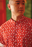 The Fei Yang Men Cord Knot Oriental Shirt - Fusion