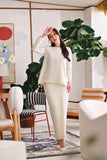 The Akari Women Simply Blouse - Cream Stripe