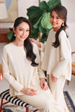 The Akari Simply Blouse - Cream Stripe