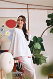 The Akari Women Simply Blouse - White