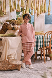 The Courtyard Baju Melayu Cekak Musang - Dusty Pink