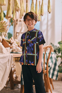 The Courtyard Mandarin Shirt - Whisper