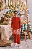The Courtyard Baju Melayu Cekak Musang - Chili Pepper