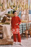 The Courtyard Baju Melayu Cekak Musang - Chili Pepper